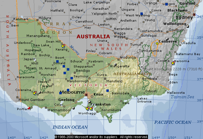 Столица австралии географические координаты 5. Штаты Австралии на английском.